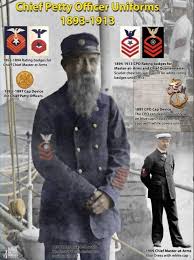 The 1893 Regulations Listed 9 Chief Petty Officer Ratings Divided Between Three Branches Navy Chief Chief Petty Officer Navy Corpsman