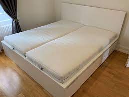Ikea bett weiss 180 200 uf anleitung beste mobelideen. Ikea Malm Bett Mit 4 Schuladen 180x200 Kaufen Auf Ricardo