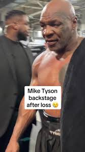 Young Mike Walking Out After Loss