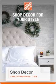 Bedroom Decor For Your Minimalist Style Made Easy At The Home Depot Decor Home Minimalist Bedroom