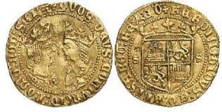 Medio Castellano Mneda De Oro Del Reinado De Los Reyes Catolicos 1475 1497 Con Un Peso De 2 3 Gramos Y Una Medida De Monedas Monedas De Oro Moneda Espanola