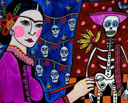Folk art paintings
