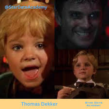 Star Date Academy على X: "Happy 36th Birthday to multi-Trekker Thomas  Dekker. He played Thomas Picard in Star Trek Generations, Henry Burleigh in  "Learning Curve" VOY S1E16 and "Persistence of Vision" S2E8,
