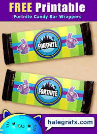 Free printable just married candy bar wrappers. Free Printable Fortnite Candy Bar Wrappers