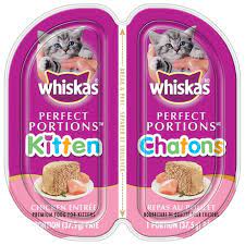 Whiskas Perfect Portions Kitten Chicken Pate Entr E Perfect Portions Eukanuba Dog Food Wet Cat Food