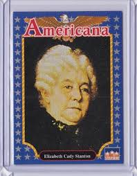 1992 Starline Americana #147 ELIZABETH CODY STANTON (ID4)