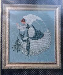 It can be used as a home decoration 2. Lavender And Lace Ice Angel Counted Cross Stitch Pattern Chart Ll22 Victorian Lavenderlace Counted Cross Stitch Patterns Cross Stitch Angels Cross Stitch