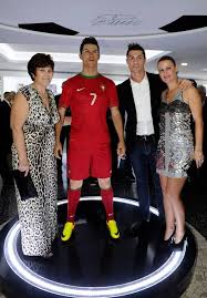 Cristiano ronaldo with mother dolores aveiro. All About Cristiano Ronaldo Dos Santos Aveiro A Cristiano Each For Mama Dolores And Sister