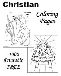 For specific stories & verses, see bible coloring pages. Christian Coloring Pages The Christmas Story