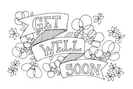 Printable get well soon cards by canva. Get Well Soon Coloring Page Greeting Card Free Printable Coloring Pages Printable Coloring Cards Coloring Pages