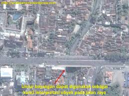 Ukuran adalah atribut obyek yang meliputi jarak, luas, volume, ketinggian tempat dan kemiringan lereng. Unsur Bayangan Pada Interpretasi Citra Guru Geografi Man 1 Gunungkidul Diy