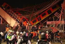 When a metro bridge collapsed in mexico city, at least 15 people were killed and around 70 others were injured on monday. 8ngwwgdirqrnfm
