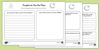 Hari raya haji 2018 holiday information. Free Lembaran Kerja Antara Dua Hari Raya Teacher Made