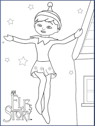 Female elf coloring pages for adults. 30 Free Printable Elf On The Shelf Coloring Pages