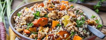 Recette Vegetarienne Quinoa Aux Legumes D Hiver Rotis Recept In 2020