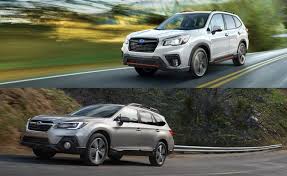Subaru Outback Vs Forester Which Subaru Crossover Is Right