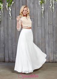 Dai ossigeno alle tue idee esplorando le foto delle nostre spose nel giorno del loro matrimonio. Abiti Da Sposa Due Pezzi Archivi Sposateliersposatelier