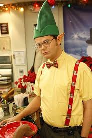 Thug Life With Dwight The Office Dwight Office Christmas Episodes Office Jokes