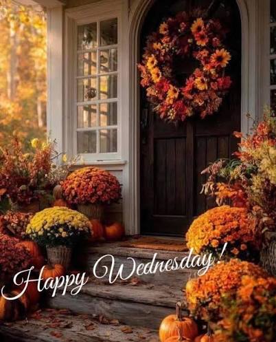 GOOD MORNING… have a happy Wednesday!!