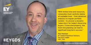 Paul Hammes, EY's Global Divestiture Advisory Services Leader shares his…