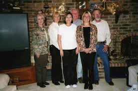 First cousins in the Mertens clan: Lana Jo (Lloyd) Dodson, Judy (Lloyd)  Landers, Donna Faye Mertens, Win Landers, Jo Beth (Mertens) Page, Tommy  Mertens. Lana and Judy are sisters, Win is Judy's