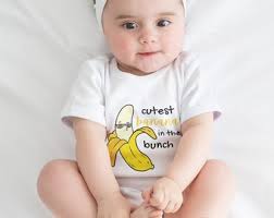 Cutest Banana in the Bunch Baby Onesies® Brand Bananas Toddler Tee Gift for  Mom Cute Banana Baby Clothes Funny Banana Kid Shirt Fruits 725