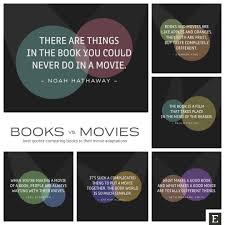 25 Best Quotes Comparing Books And Movies Inspirational Quotes From Books Insightful Quotes Movie Quotes Inspirational