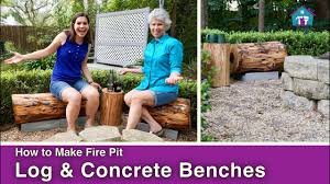 After this you'll be able to accurately calculate how much room. Diy Outdoor Fire Pit Log Benches Diy Fire Pit Youtube