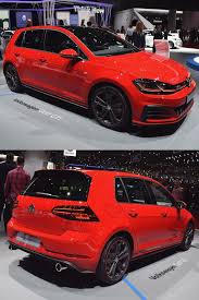 The Vw Golf Gti In Red With Subtle Touches Of Black Volkswagen Golfgti Vwgolf Gti Sportscar Gti Car Vw Golf R Mk7 Volkswagen Gti
