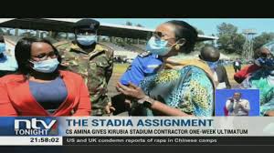 0 replies 0 retweets 1 like. Kirubia Stadium Cs Amina Mohammed Tells Contractor To Finish Job Or Get Fired Youtube