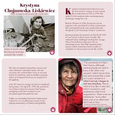 Urodziła się w warszawie, po wojnie rodzina pżeniosła się do ostrudy. Polonia Inclusive On Twitter Today We Celebrate Krystyna Chojnowska Liskiewicz The First Woman To Sail Around The World Solo In Her Yacht Mazurek She Is A Trailblazer In The Sailing