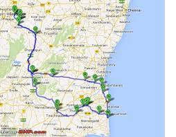 Bangalore To Trichy Distance By Road Driven: Bangalore - Trichy - Tanjore - Kumbakonam - Velankanni -  Chidambaram - Team-Bhp