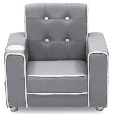 Delta Children Chelsea Kids Upholstered Chair With Cup Holder Soft Grey Click Image For More Details Upholstered Kids Chair Upholstered Chairs Kids Chairs