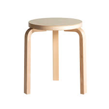 I designed the stool based on the classic alvar aalto design. Artek Stool 60