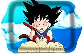 The legacy of goku is a series of video games for the game boy advance, based on the anime series dragon ball z. Kid Goku Flying Nimbus Dragon Ball Z Rolling Tray My Rolling Tray