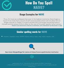 Correct Spelling For Naive Infographic Spellchecker Net