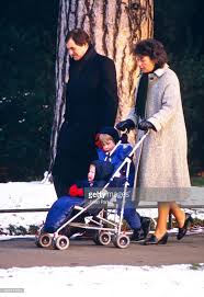 Prince William And Prince Harry With Nanny Barbara Barnes And A Prince William And Harry Prince William Prince Harry And Meghan