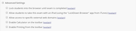 The app enables instructors to require that students use the. Respondus Lockdown Browser Advanced Settings Teaching Innovation And Pedagogical Support