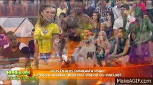 Sushii comes back again with another cosplay bodypaint. Brazil Football Soccer Body Paint Girl On Make A Gif