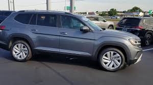 2021 Vw Atlas 2 0t Sel 4motion W Captain S Chairs And Homelink Mirror New Option Youtube