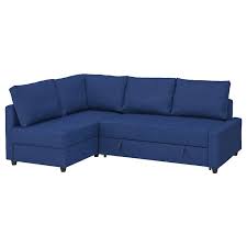 Friheten Sleeper Sectional 3 Seat W Storage Skiftebo Blue Ikea In 2020 Sofa Bed With Storage Corner Sofa Bed With Storage Small Sofa Bed