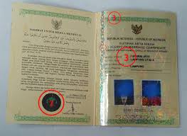 Apabila buku nikah hilan g , pihak yang bersangkutan dapat mengajukan permohonan penerbitan duplikat buku nikah kepada pegawai pencatat nikah ( ppn ). Kua Sungkai Jaya Cara Mengenali Keaslian Buku Nikah Terbaru
