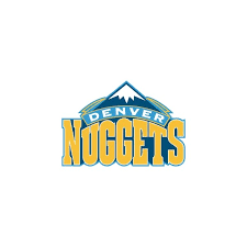 Denver nuggets alternate logo 2018 19 pres denver skyline in blue and gold with red mountain range behind with basketball logo design denver nuggets logos. Nba Denver Nuggets Logo Decals Stickers Passion Stickers