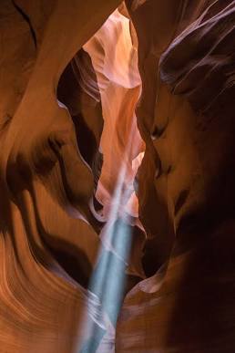 L'incroyable jeu de lumière d'Upper Antelope Canyon