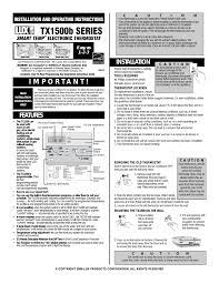 How to unlock a lux 1500 thermostat press and release the next button, in the center of the thermostat's programming panel, three times. Lux Products Tx1500 Discontinued Instruction Manual Manualzz