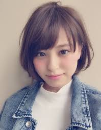 トップふんわりひし形耳かけショートボブyk279 ヘアカタログ