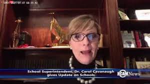 School Superintendent, Dr. Carol Cavanaugh gives update