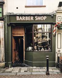 The Shopkeepers On Instagram Mr Fellows Barbershop Hastings Lucybwithell Charming Name Shopfront Ba Barber Shop Interior Barbershop Design Barber Shop