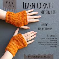 Annie's christmas special 2021 $ 9.99. Learn To Knit Kit Beginner Mitts Yak