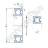 603ZZ Unbranded | Miniature Type Deep Groove Ball Bearing ...